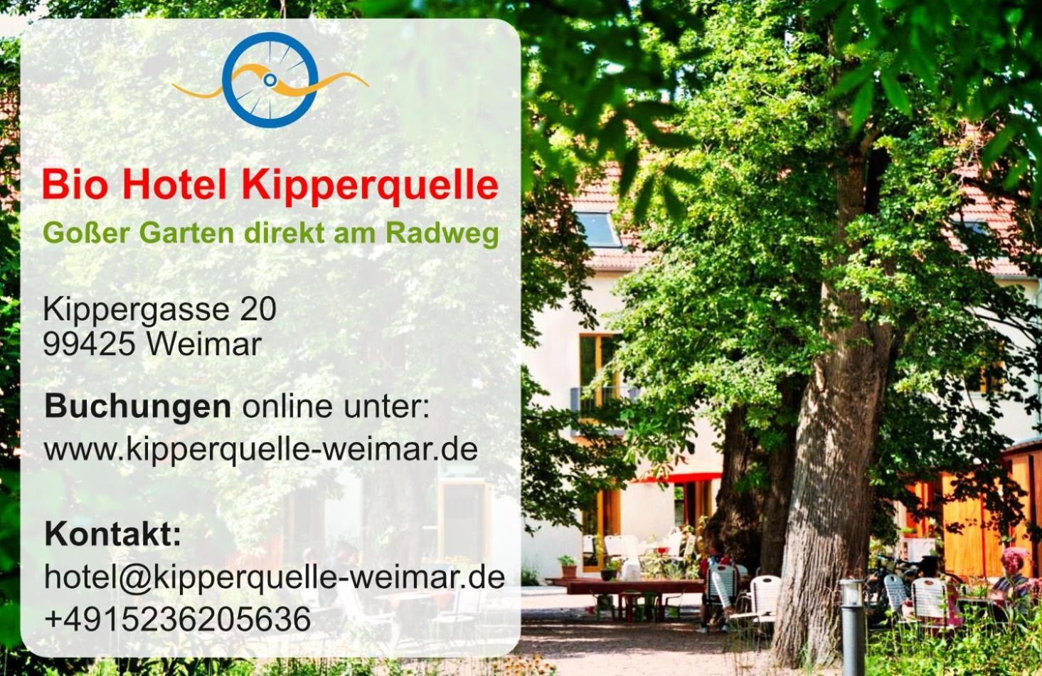 Bio Hotel Kipperquelle Weimar  Esterno foto